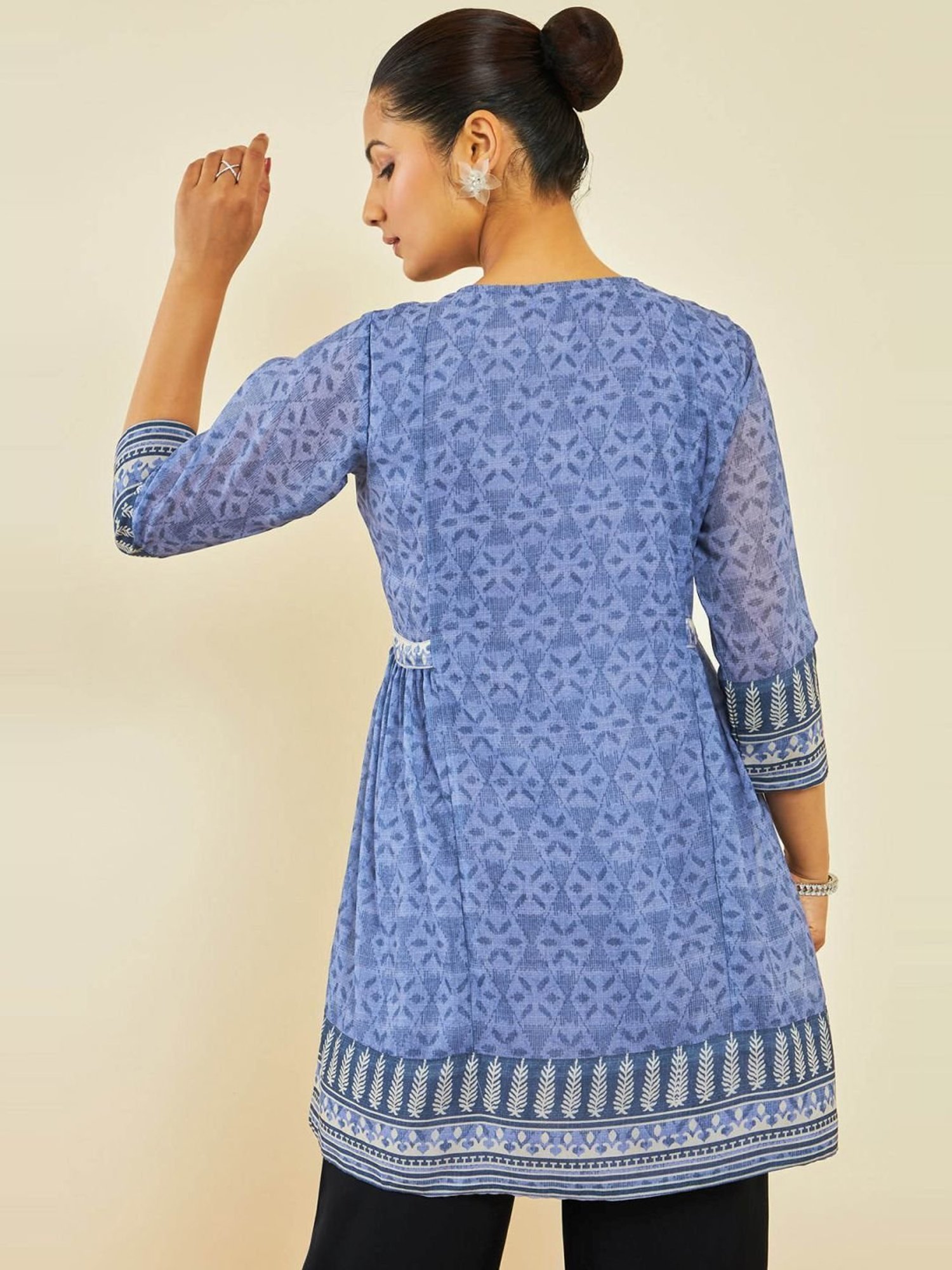Soch Blue Printed Tunic
