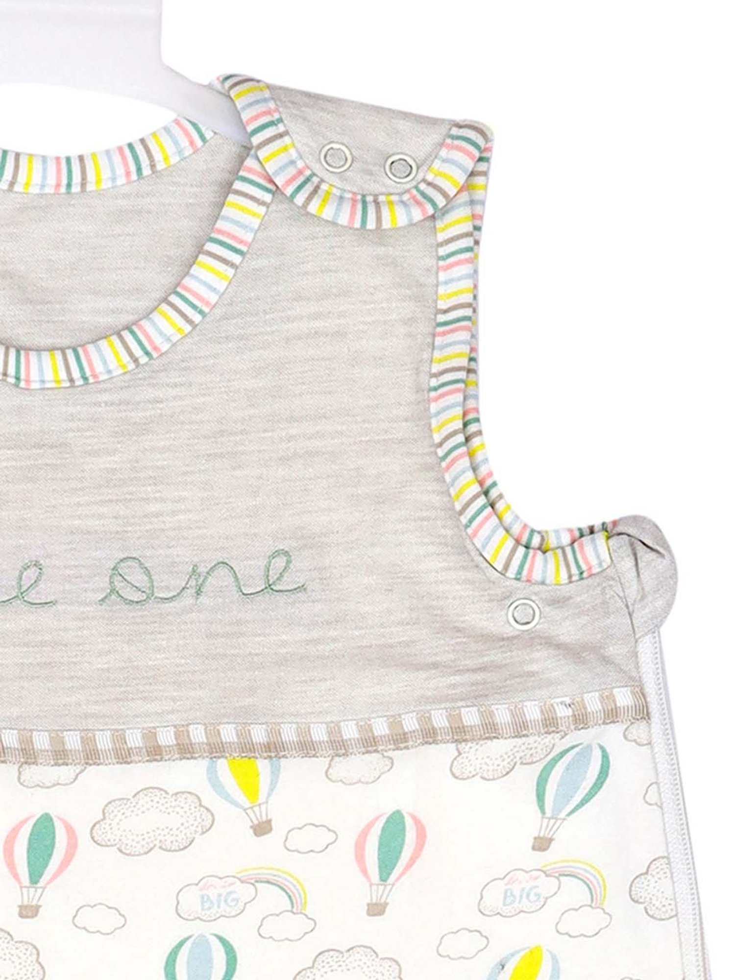 Creeva Melodious Black & Turkish Micro Terry 225 GSM Kids Hooded Bathrobe 4-5 Years With Pocket