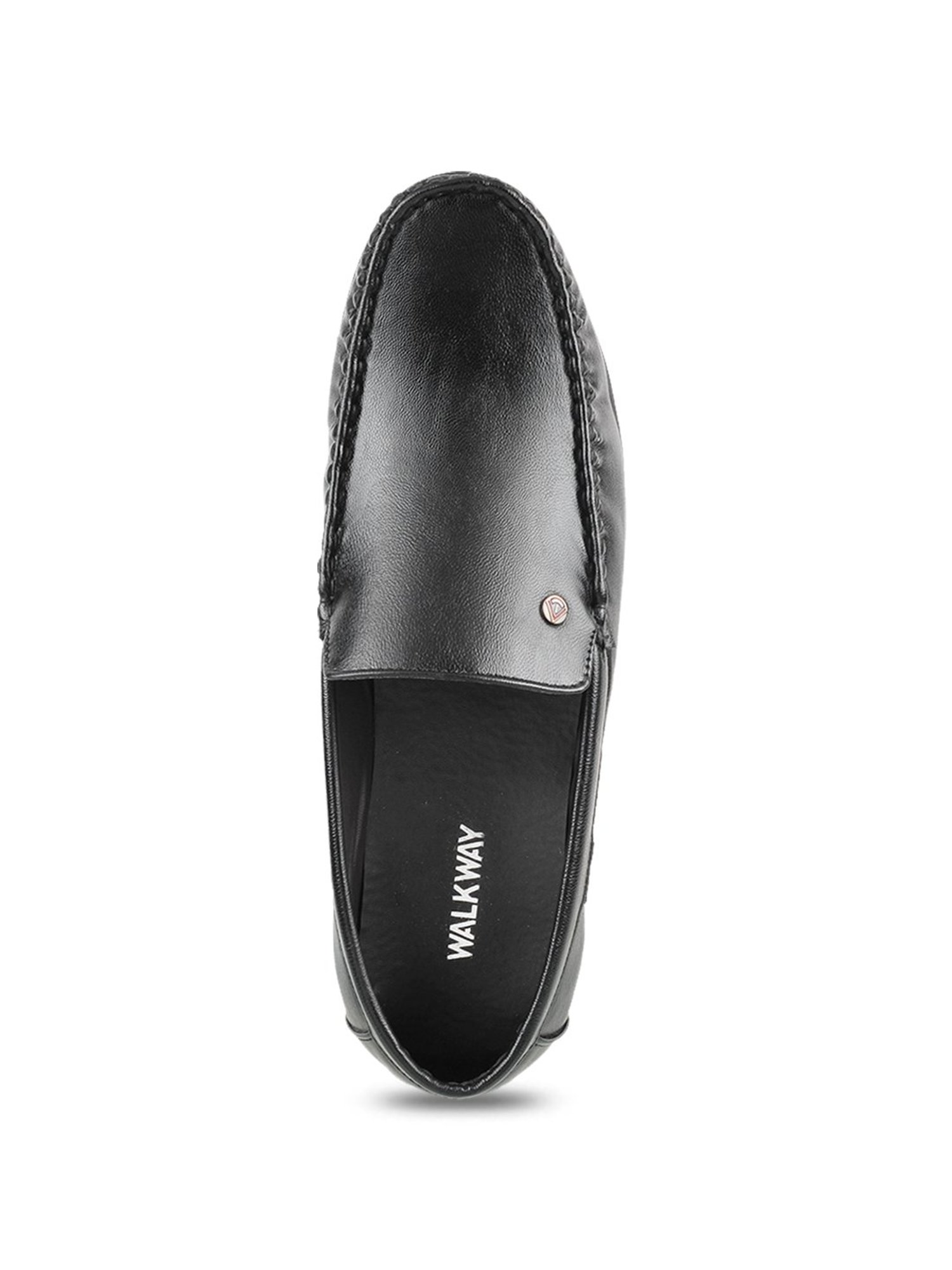 Walkway Men's Black Casual Loafers