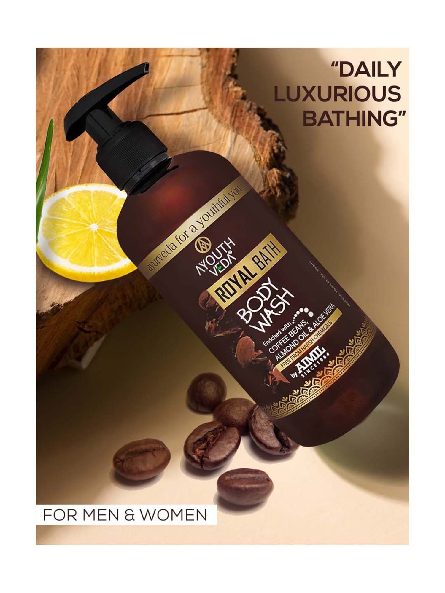 AyouthVeda  Royal Bath Body Wash - 300 ml