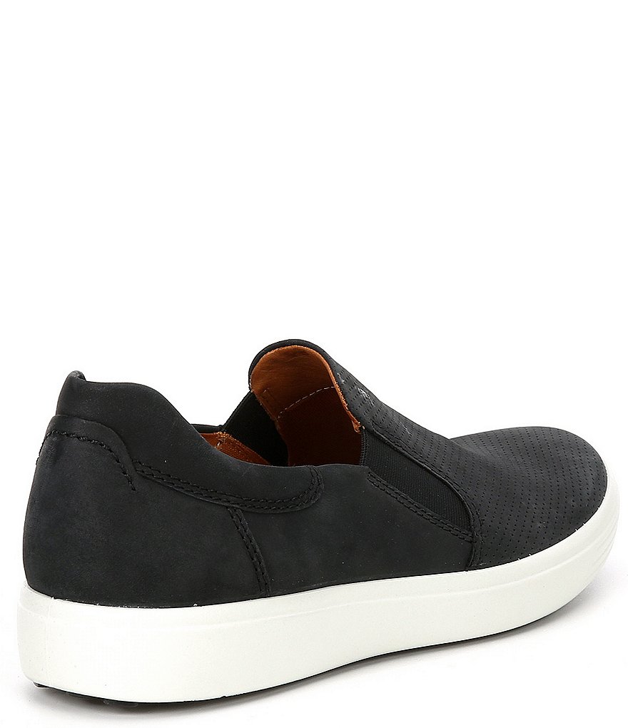 ECCO Men's Soft 7 Perforated Slip-On Sneakers