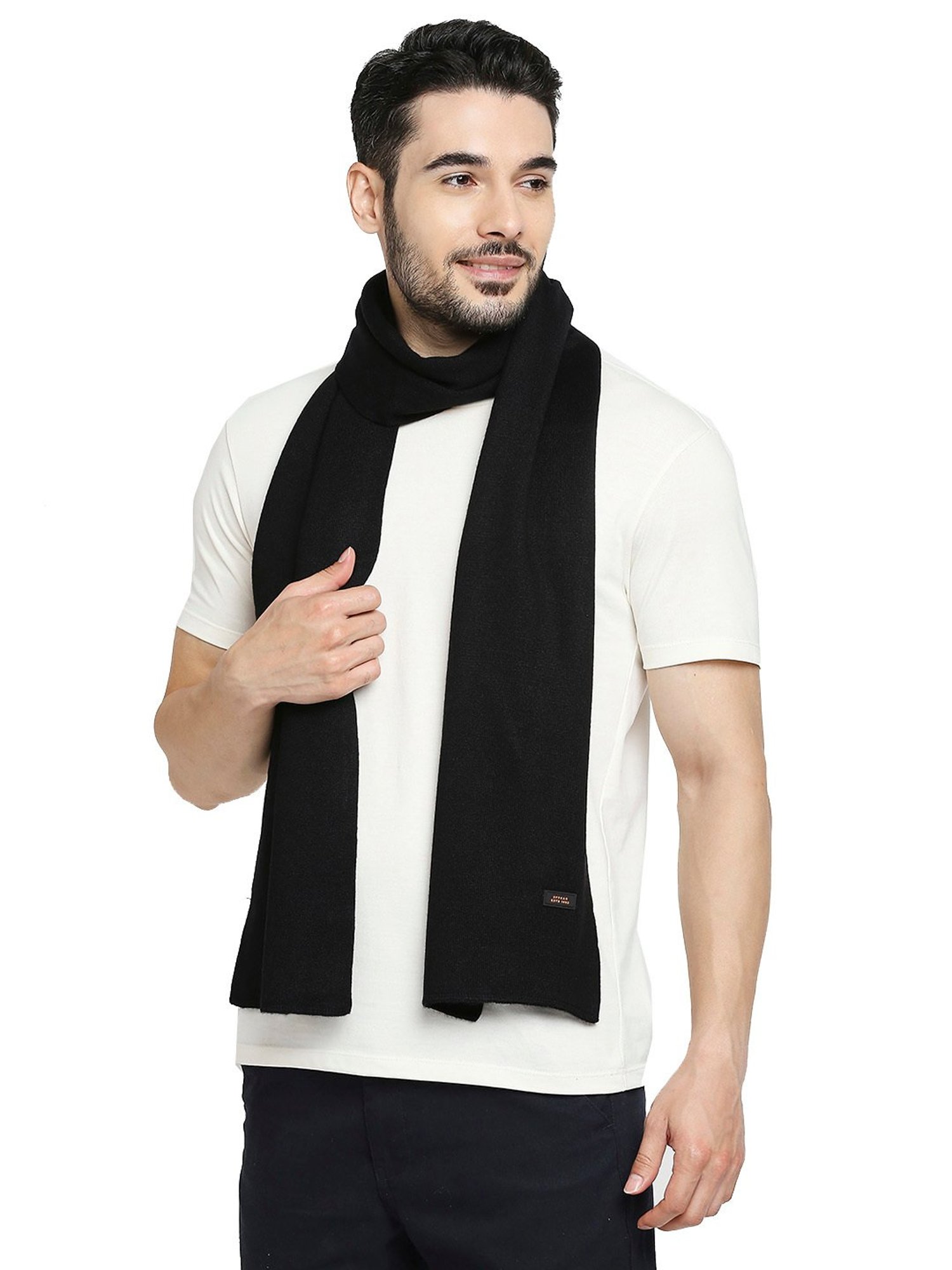 Gant Green Wool Solid Muffler