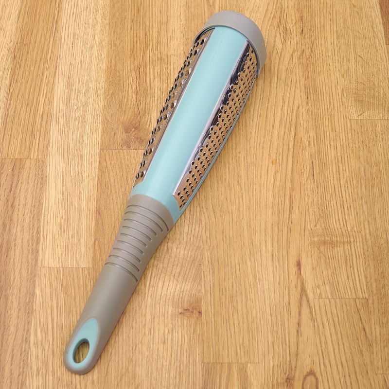 Lakeside Handheld 2-Sided Cheese and Vegetable Grater for the Modern Kitchen