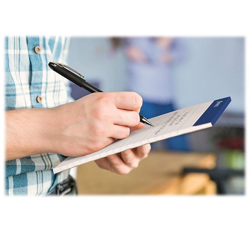 Ampad Perforated Writing Pad Narrow 5 x 8 White 50 Sheets Dozen 20304