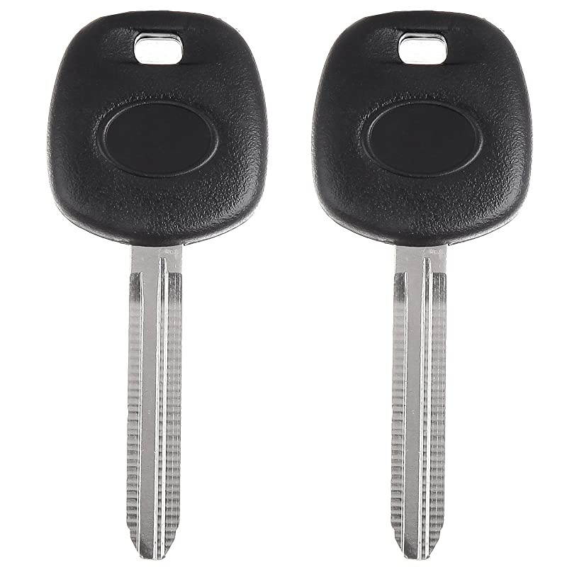 Replacement fit for Uncut Ignition Key Fob Toyota Series TOY44DPT 2X
