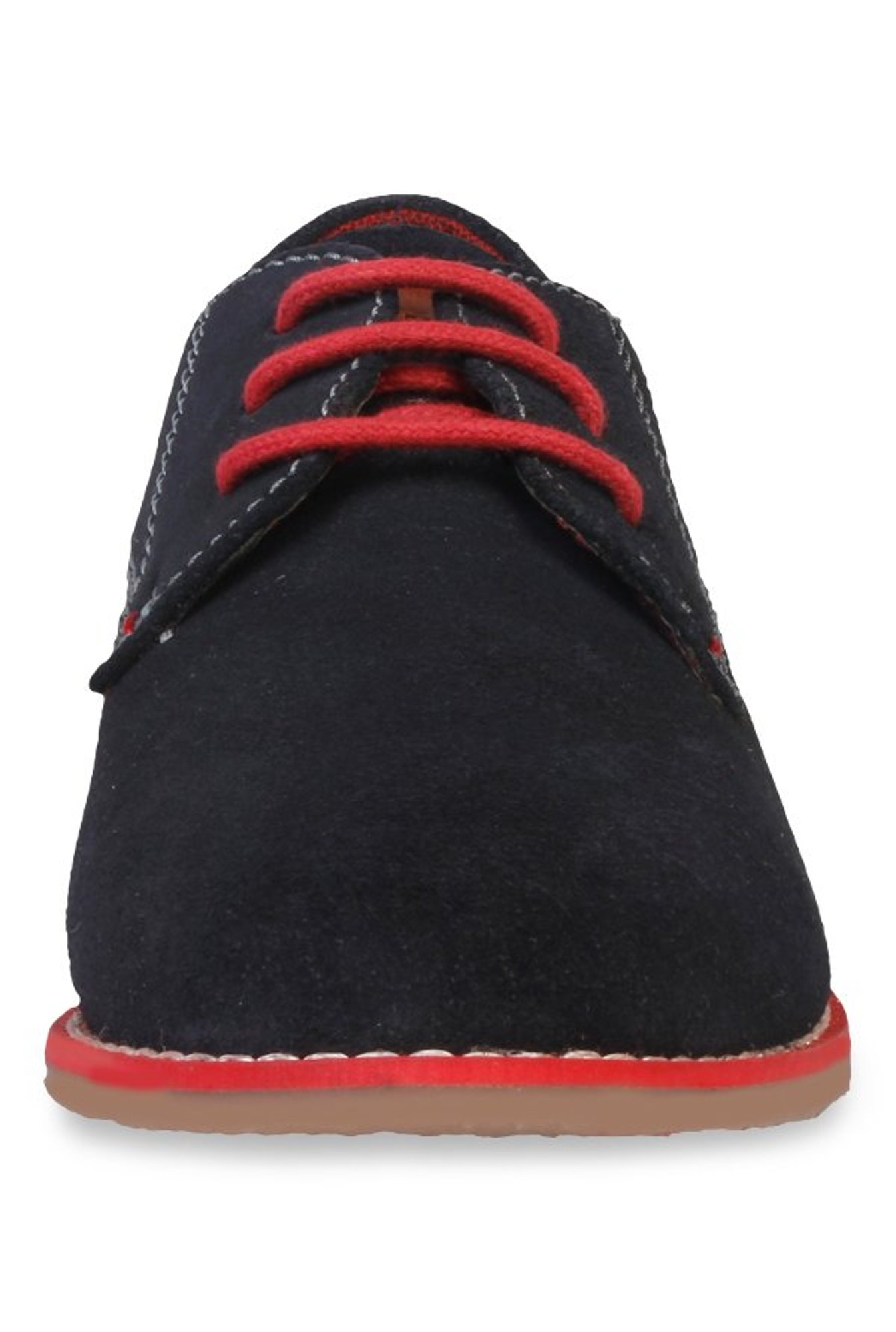 Beanz Kids Charls Navy Derby Shoes