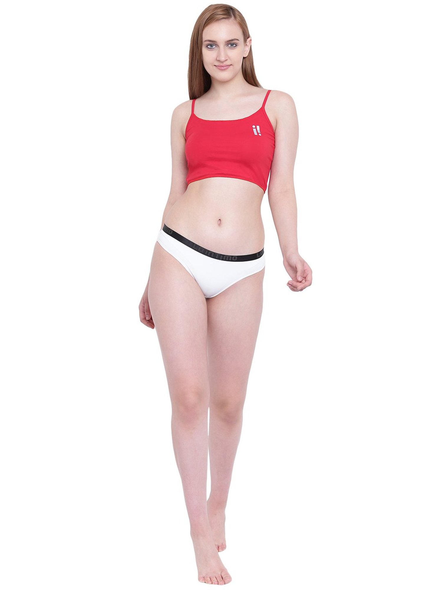La Intimo White Bikini Panty