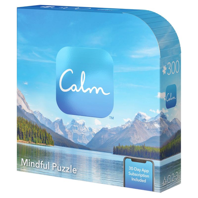 Spin Master Calm App: Jasper Lake Jigsaw Puzzle - 300pc