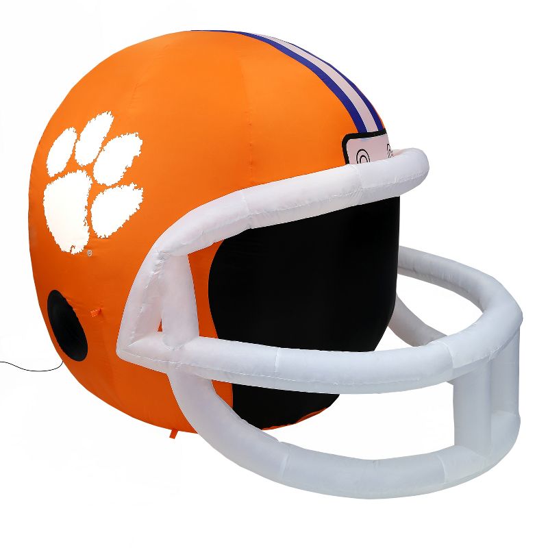 Fabrique NCAA Clemson Team Inflatable Helmet   4 ft., 4 ft Tall, Orange