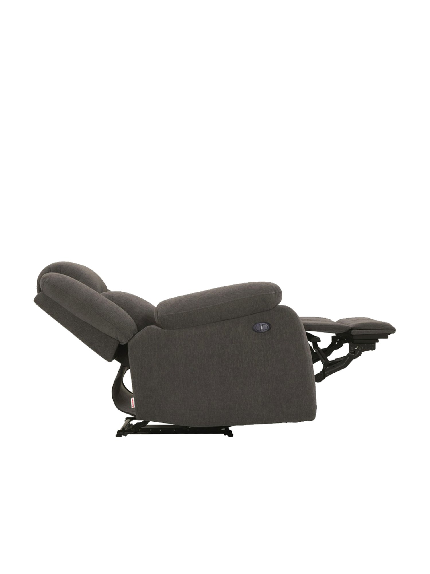 Durian Berry Black Premium Leatherette 2 Seater Sofa