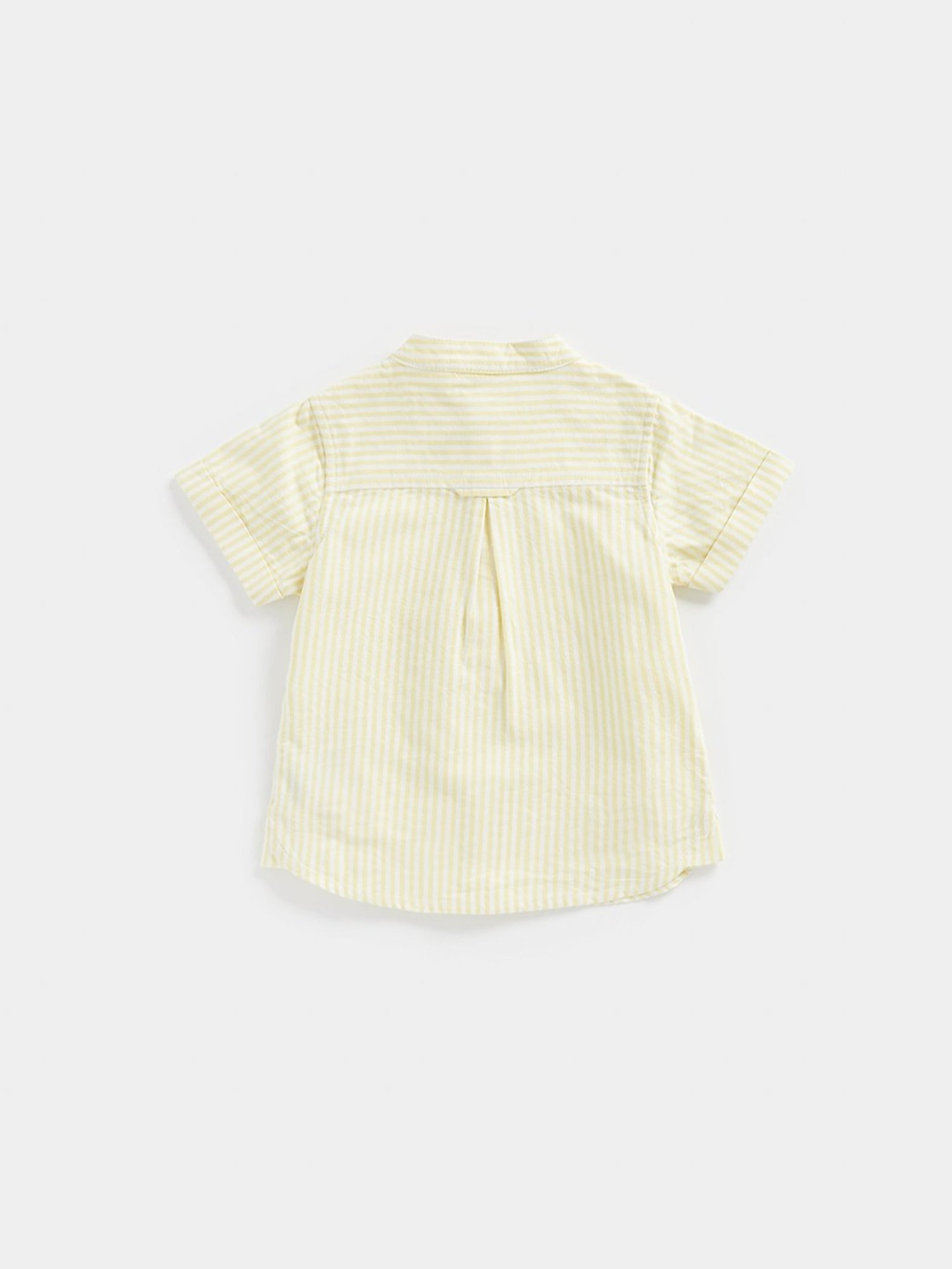 Mothercare Kids Light Yellow Striped T-Shirt