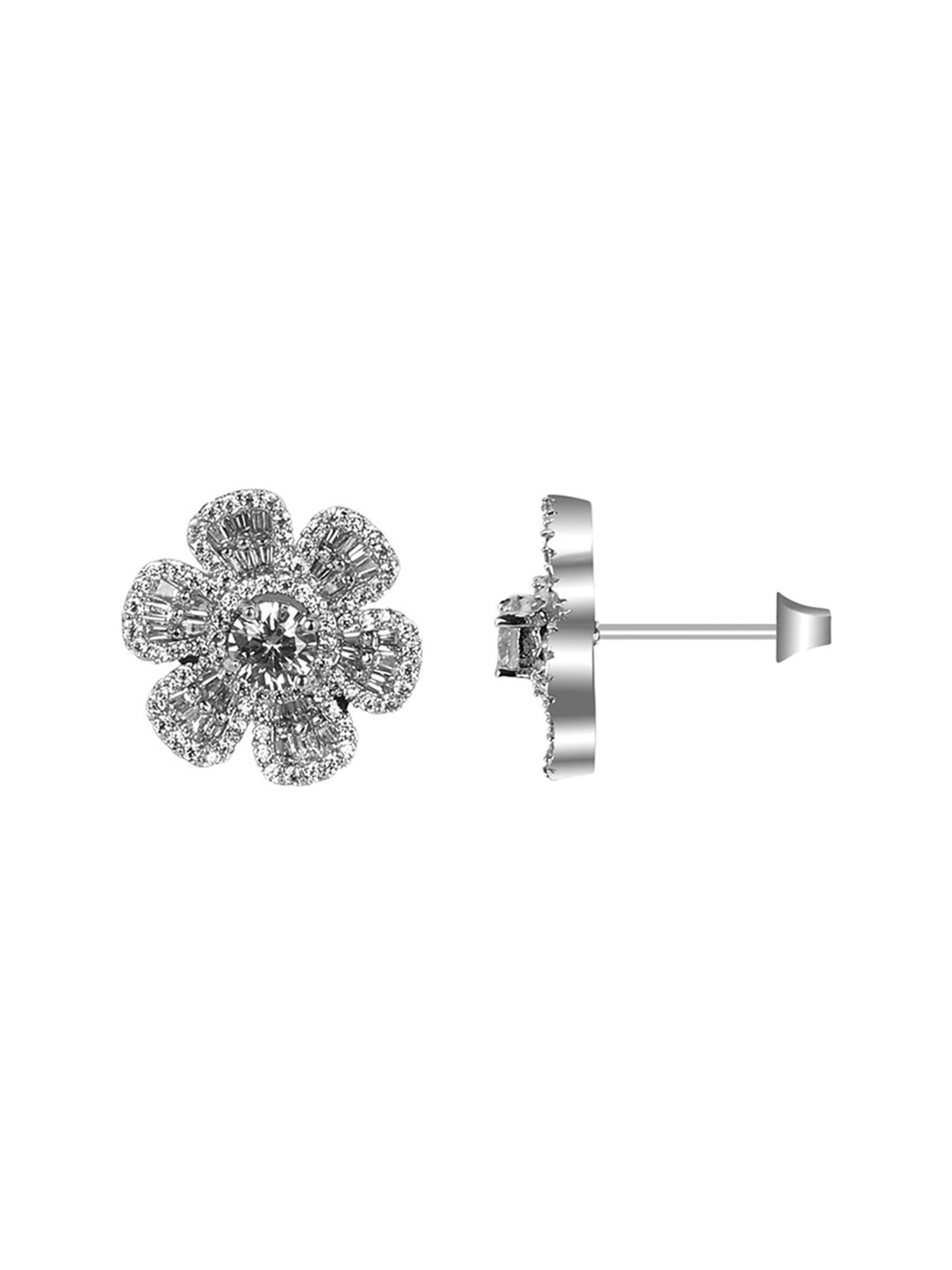 The Real Effect London 800 Silver Earrings for Women