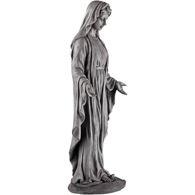 John Timberland Outdoor Statue 29 1/2" High Virgin Mary Sculpture for Yard Garden Patio Deck Home Entryway Hallway