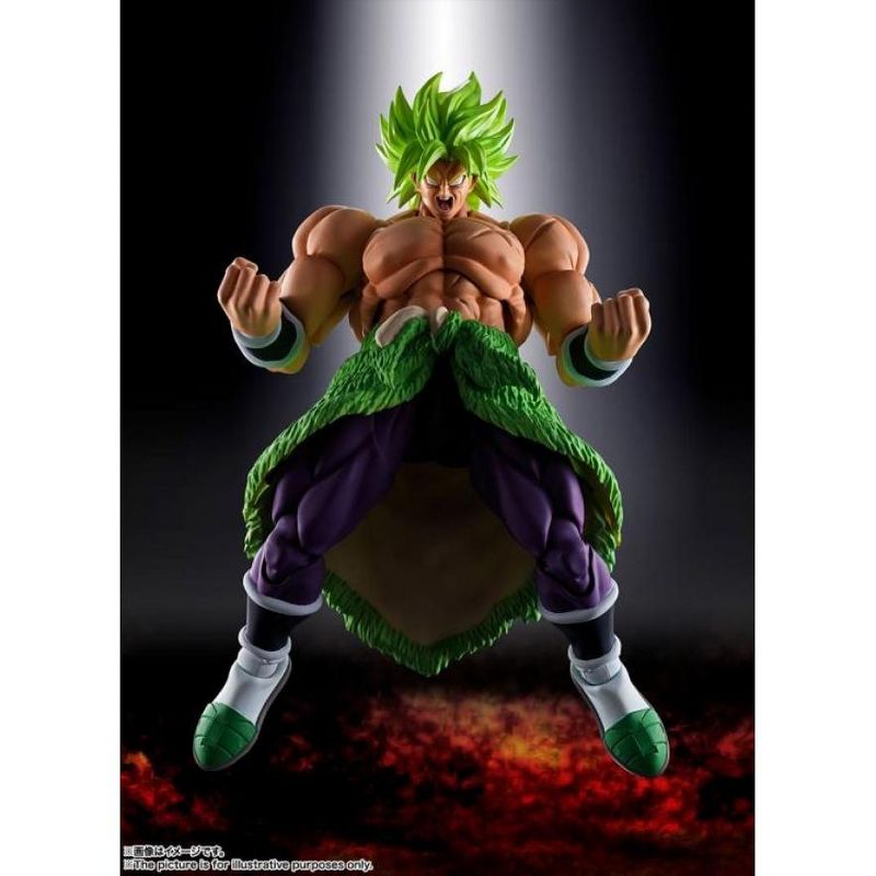 S.H. Figuarts - Dragon Ball Super - Super Saiyan Broly - Full Power Action figures