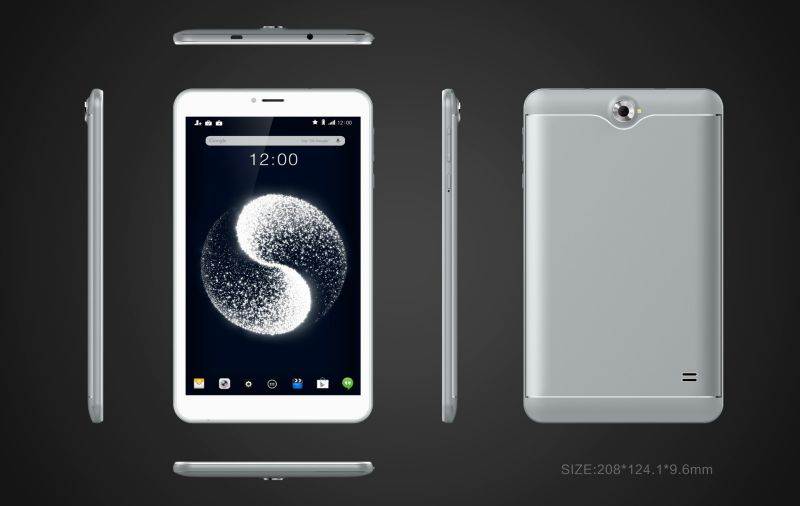 Mini Tablet 8 Inch WiFi 3/4G 1.3GHz 8 Inch 7-9 hours Tablet Silver TABLET-C8-706-S