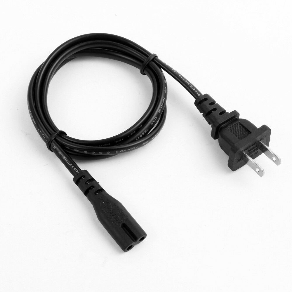 2-Prong AC Power Cord Cable Plug For Arris Modem DG950A DG860A WBM760A CM820A