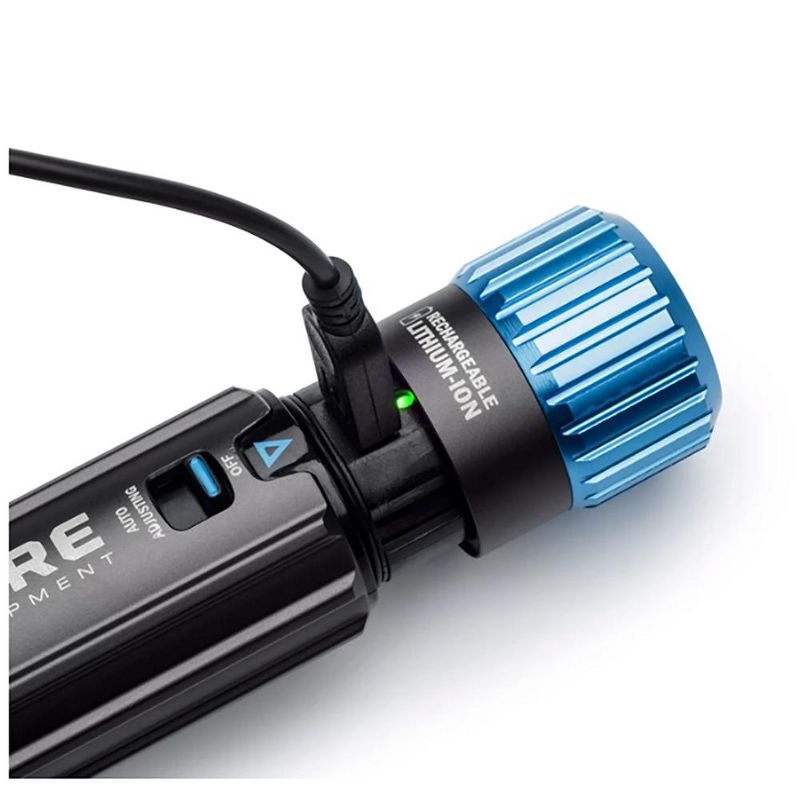 CORE 1500 Lumen CREE LED Rechargeable Camping Emergency Flashlight and 2 Lithium-Ion Batteries