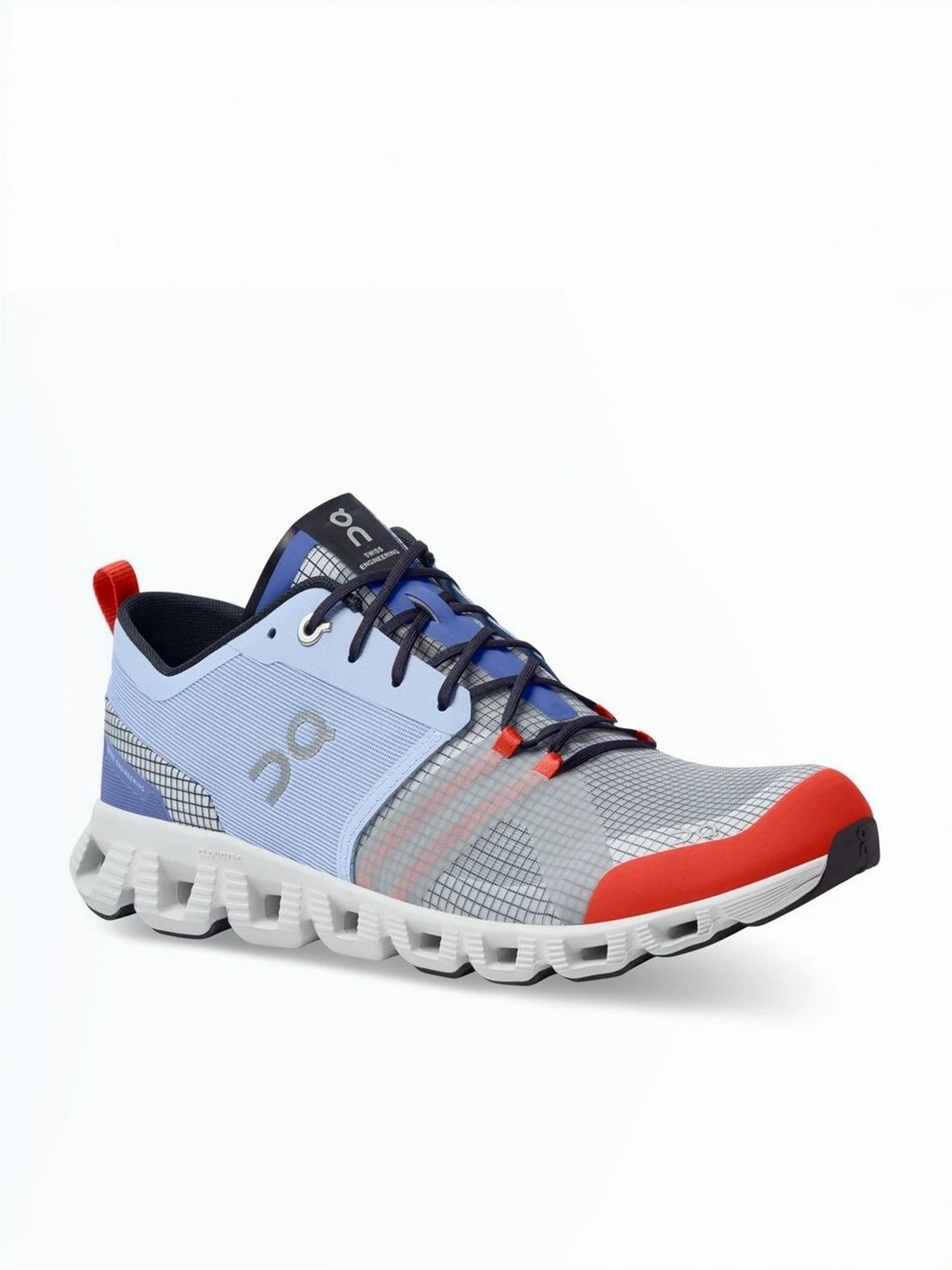 On Men's Cloud X Shift 1 Heather Grey & Glacier Running Shoes