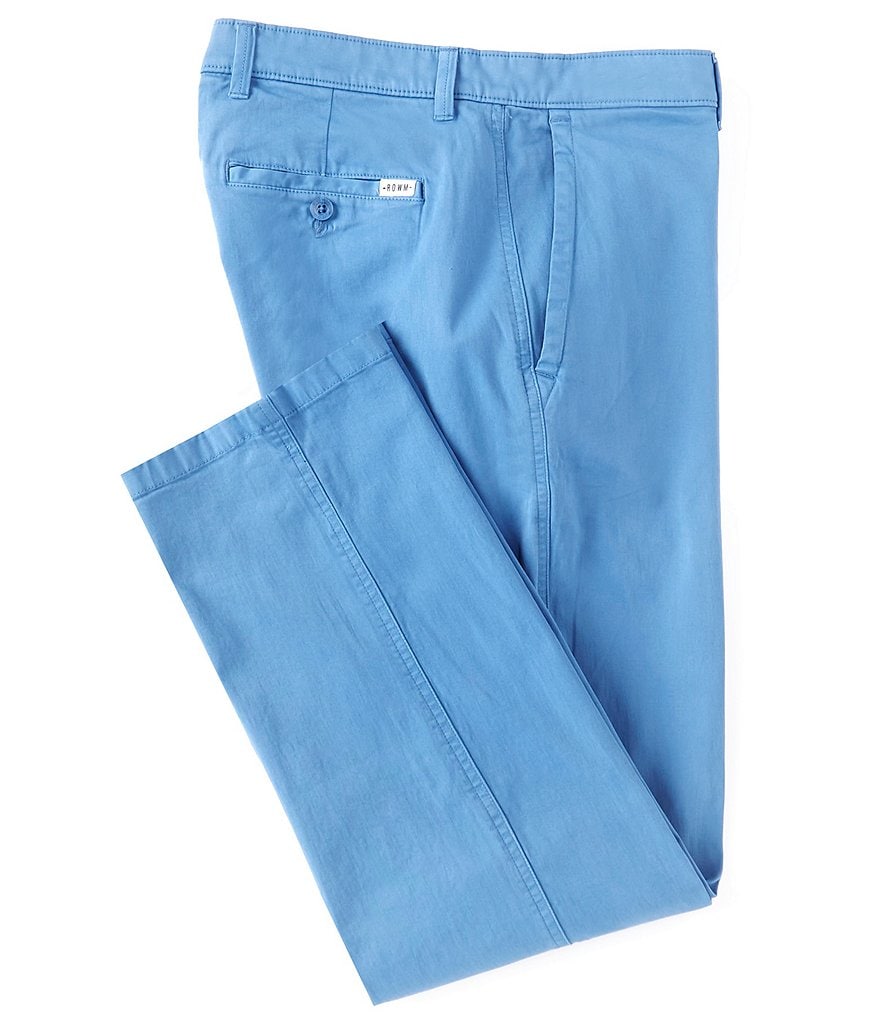 Rowm Straight Fit Garment-Dyed Chino Pants