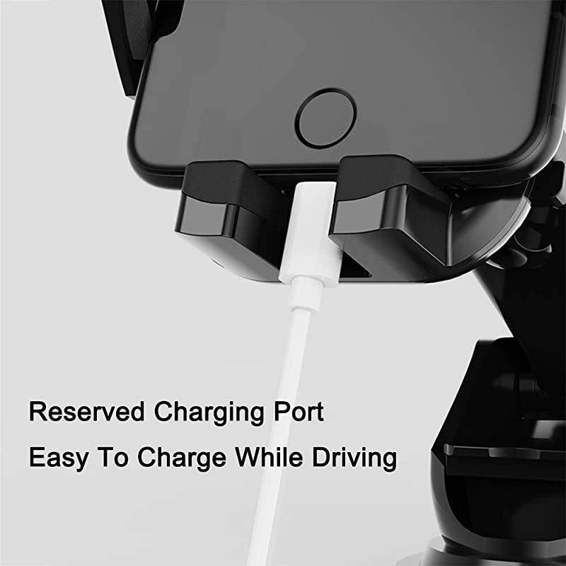 Mount Dash Windshield Phone Holder Universal Smartphone Stand for Phone Grip with iPhone 11 Pro XS Max X XR 8 Plus Samsung Galaxy S20 S10 S9 S8 Note 10 and More