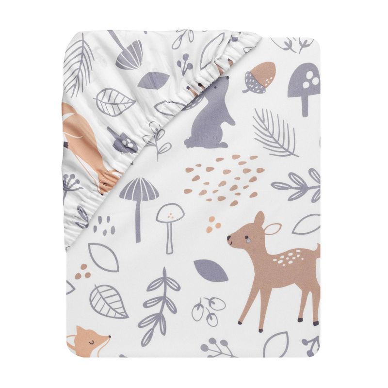 Clementine Kids Blush Bloom Crib Sheet