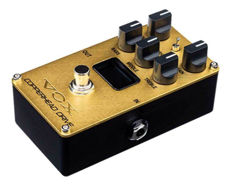 Vox VECD Copperhead Drive Pedal W/NuTube
