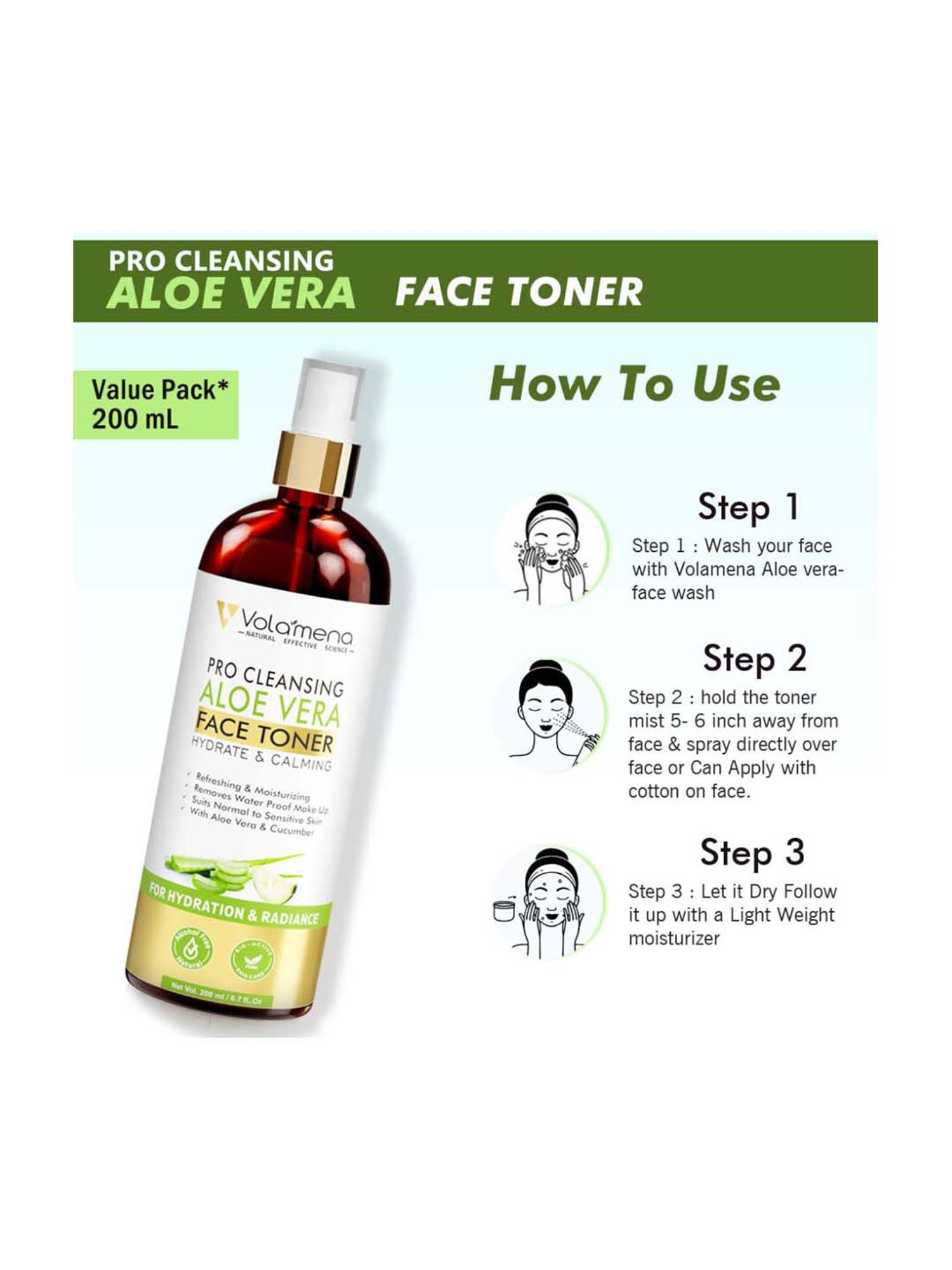 Glowiest Peekaboo AHA PHA Skin Perfecting Toner - 200 ml