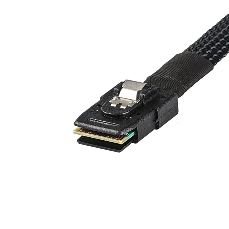 Internal Mini SAS 36 Pin SFF8087 to 4 SATA 7 Pin Forward Breakout Cable 16 Feet