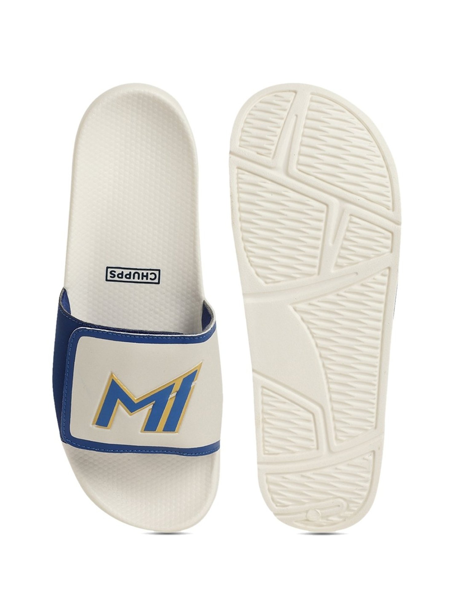 Chupps Men's MI Official White Slides