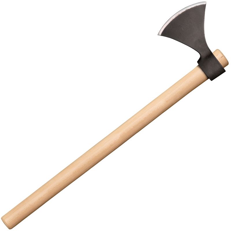 Cold Steel 90N 22 Inch 25.3 oz Carbon Steel Re Enactment, Wood Cutting, Sporting, and Camping Norse Hawk Throwing Axe
