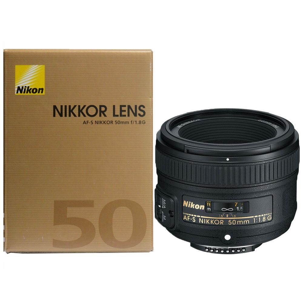 Nikon AF-S NIKKOR 50mm f/1.8G Lens + 58mm UV Filter + Lens Pen + Lens Cap Holder