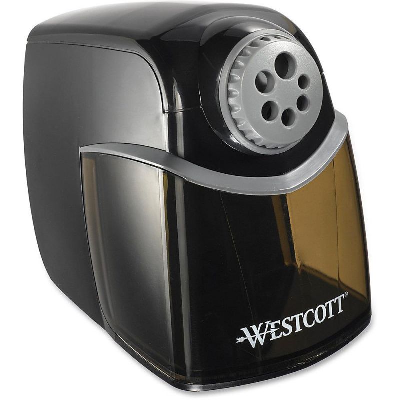 Westcott HD Pencil Sharpener Gray/Black 16681