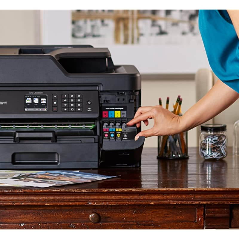 MFCJ5330DW AllinOne Color Inkjet Printer Wireless Connectivity Automatic Duplex Printing  Dash Replenishment Ready