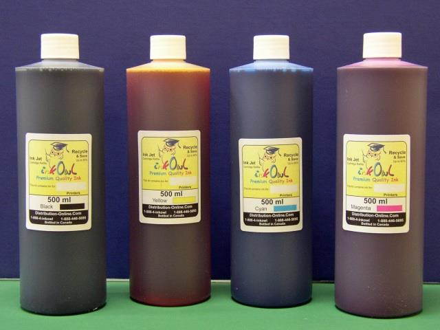 InkOwl Ink for BROTHER printers (4x500mL)
