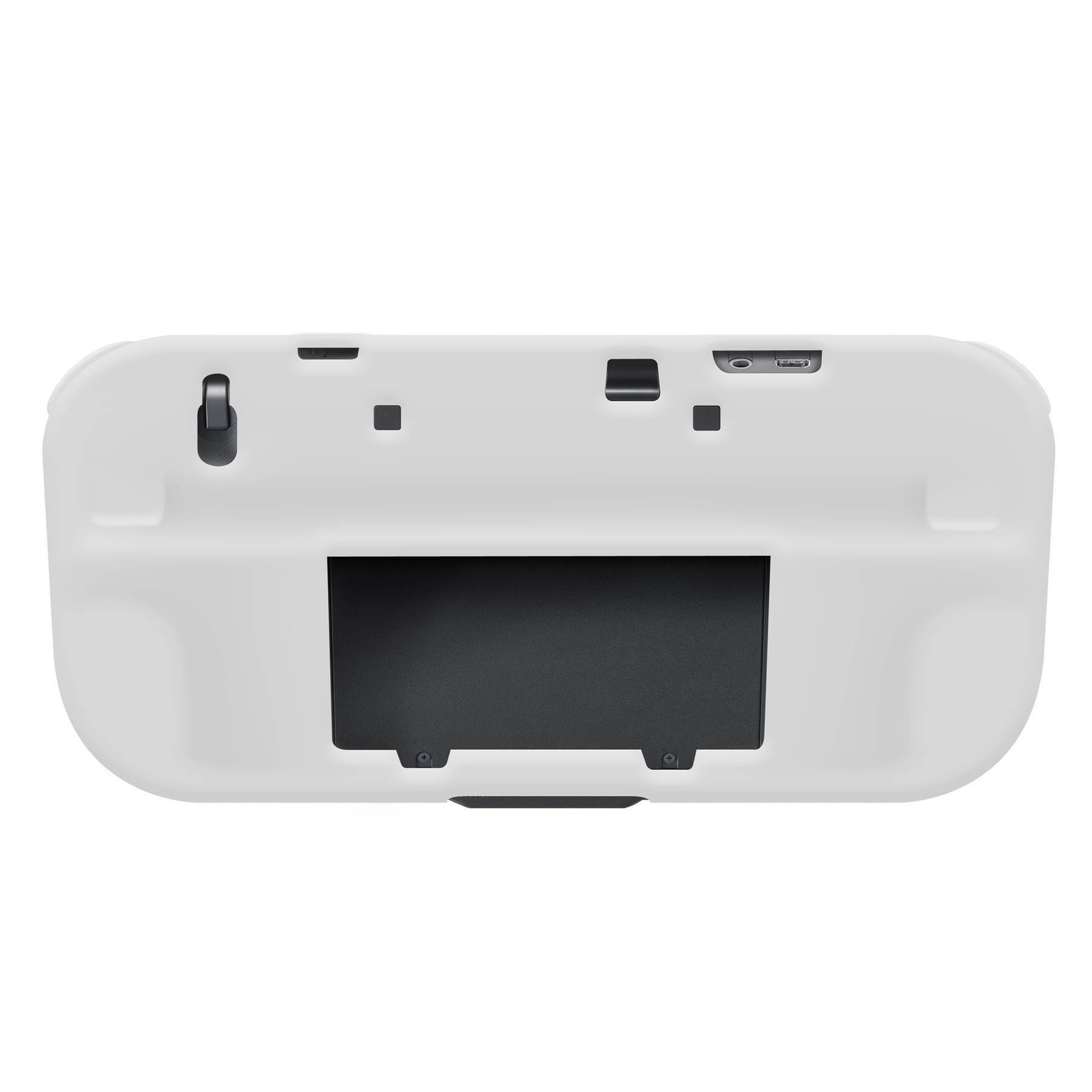 Hellfire Trading White Hard Rubber Cover Gel Skin Case for Nintendo Wii U