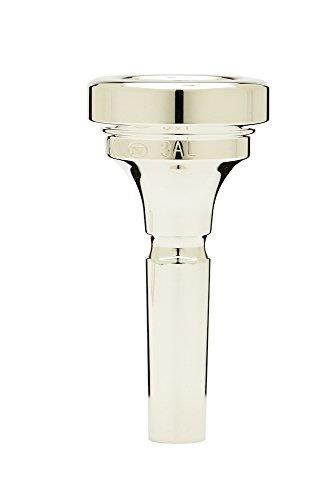 denis wick dw58803al silverplated large bore trombone and euphonium mouthpiece