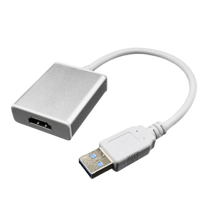 52*36*12mm USB 3.0 To HDMI HD 1080P Video Cable Adapter Converter For PC Laptop HDTV LCD TV