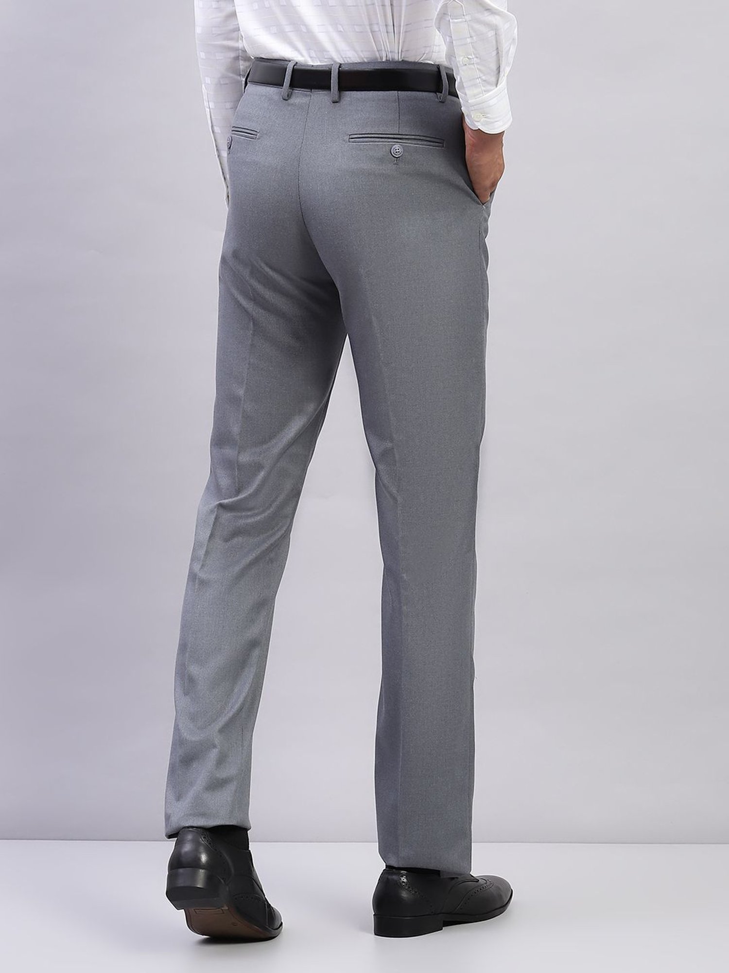 Monte Carlo Grey Smart Fit Trousers