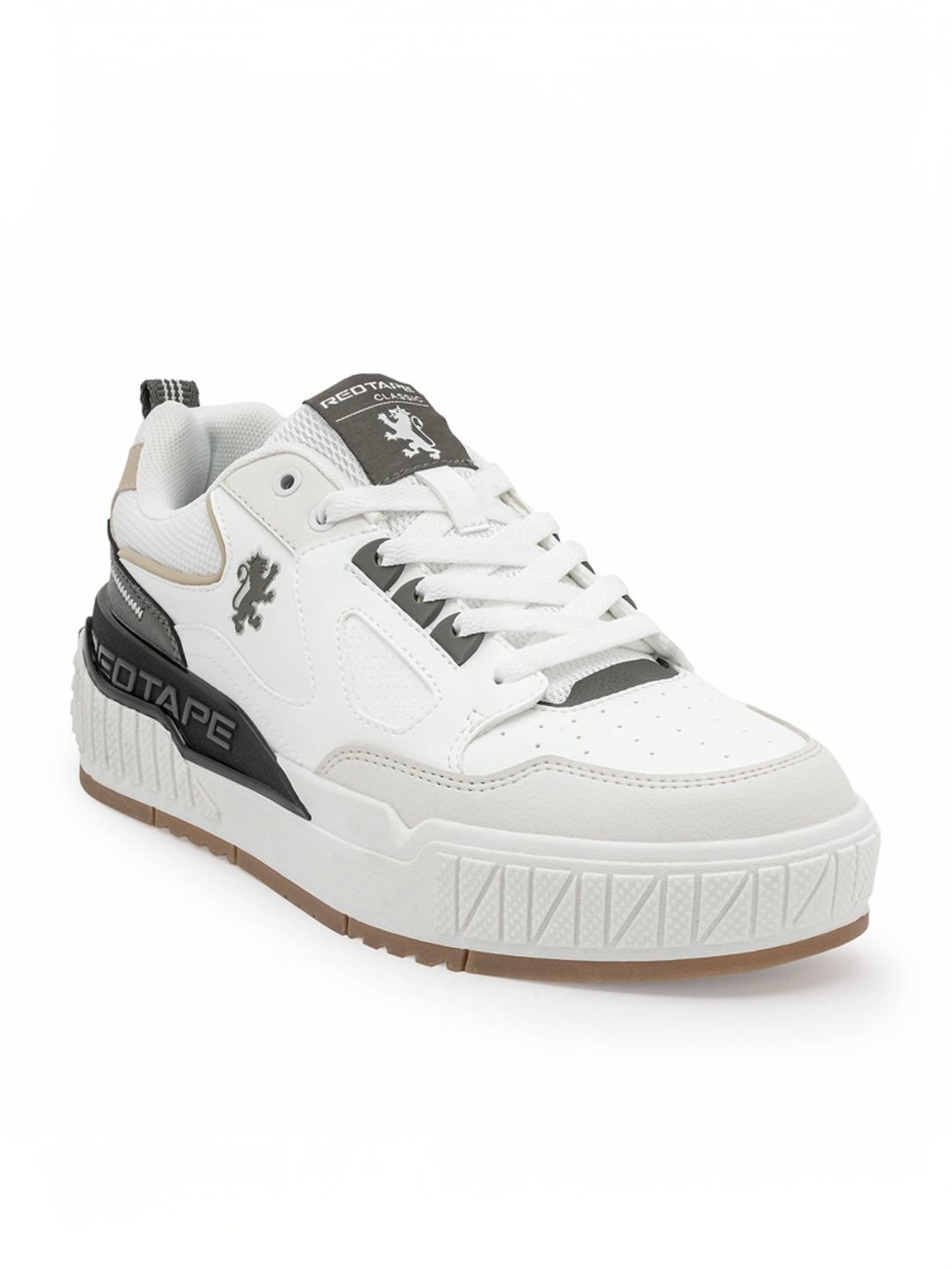 Red Tape Men's White Casual Sneakers