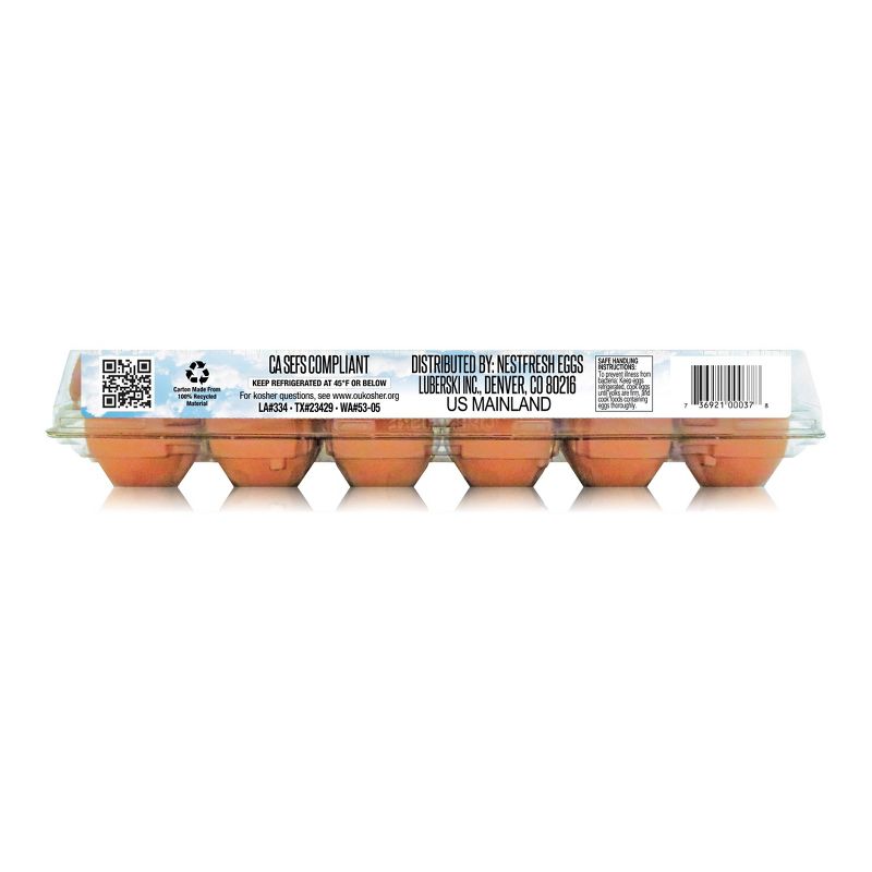 Oakdell Cage-Free Grade A Large Brown Eggs - 12ct
