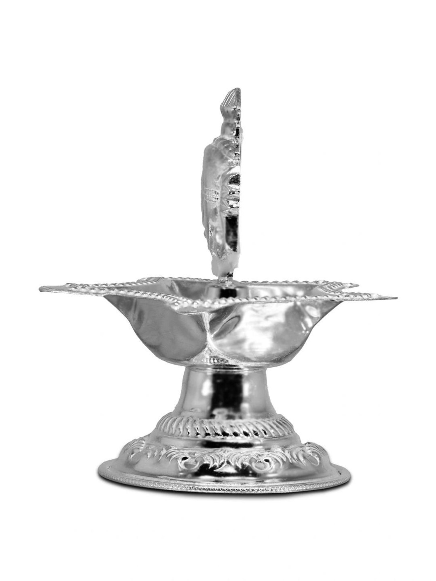 Sri Jagdamba Pearls 0.8 Silver Vishnu Idol