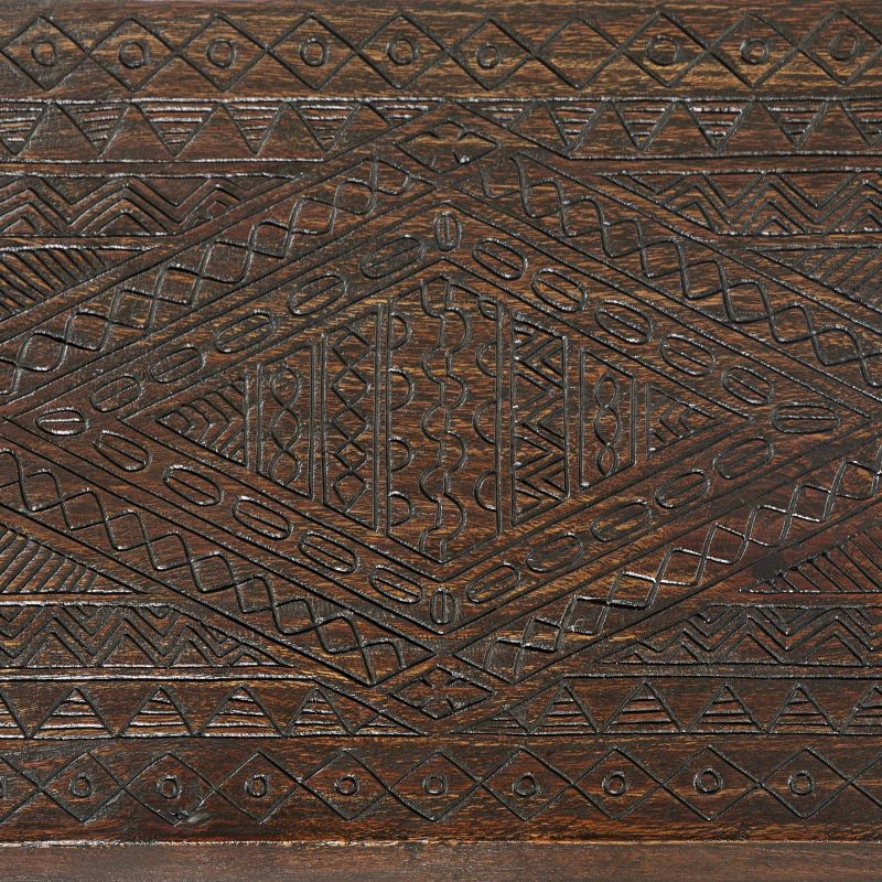 Contemporary Mango Wood Console Table Brown - Venus Williams Collection