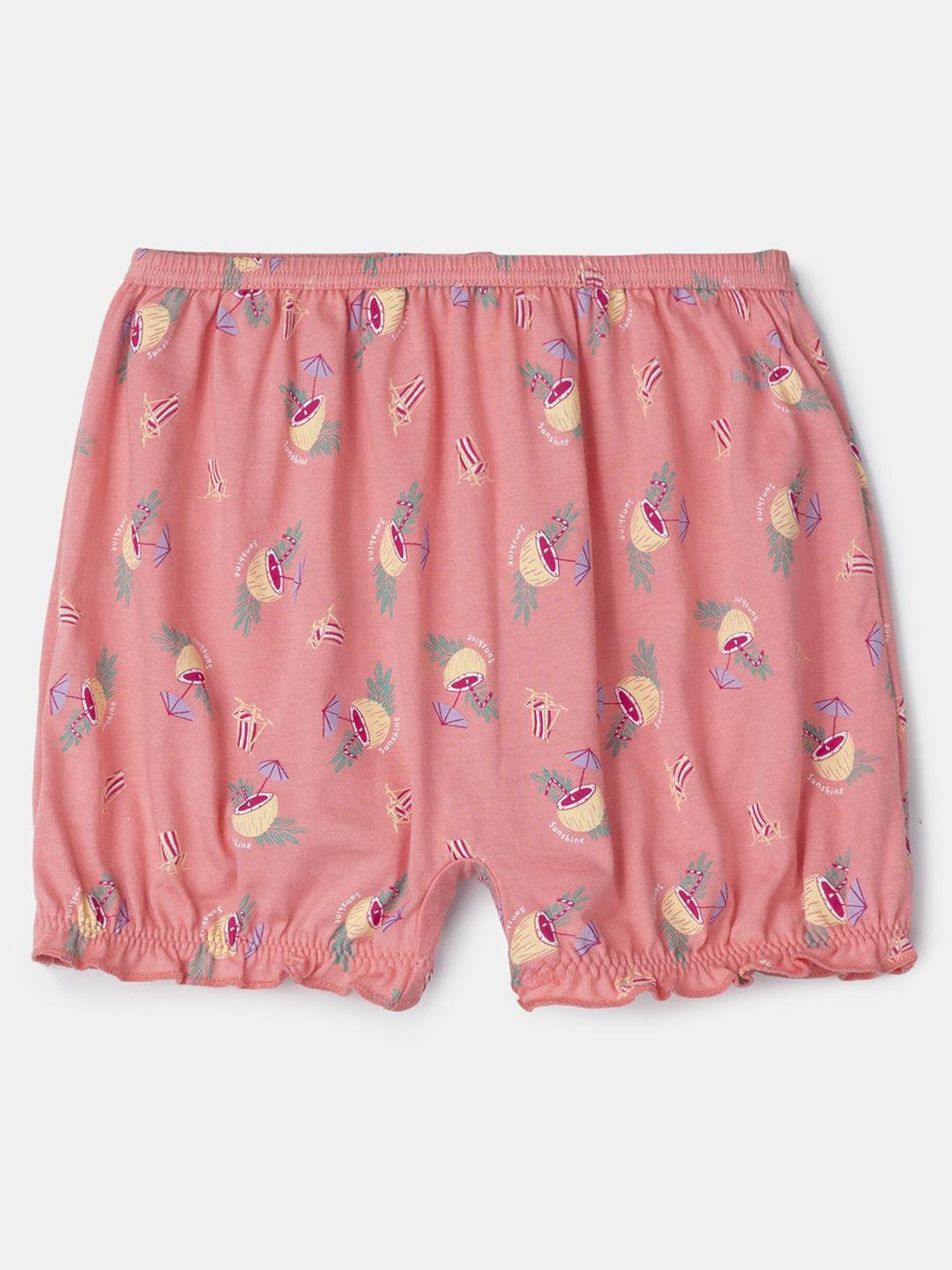 D'chica Kids Multicolor Cotton Printed Panties - Pack of 6