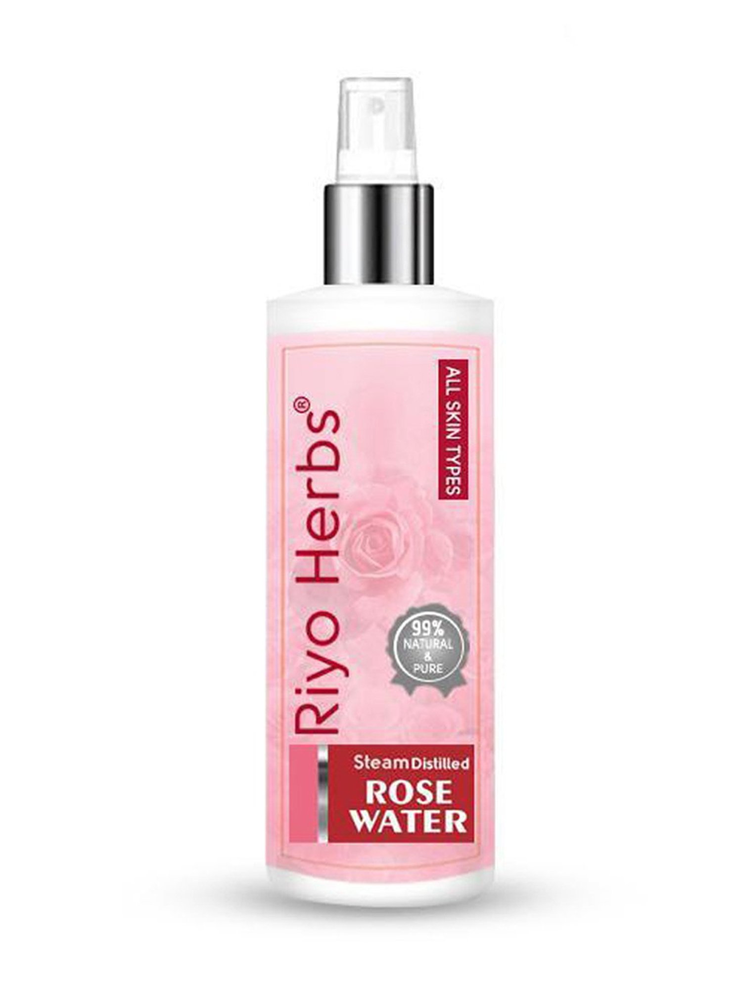 Riyo Herbs Steam Distilled Rose Water - 200 ml