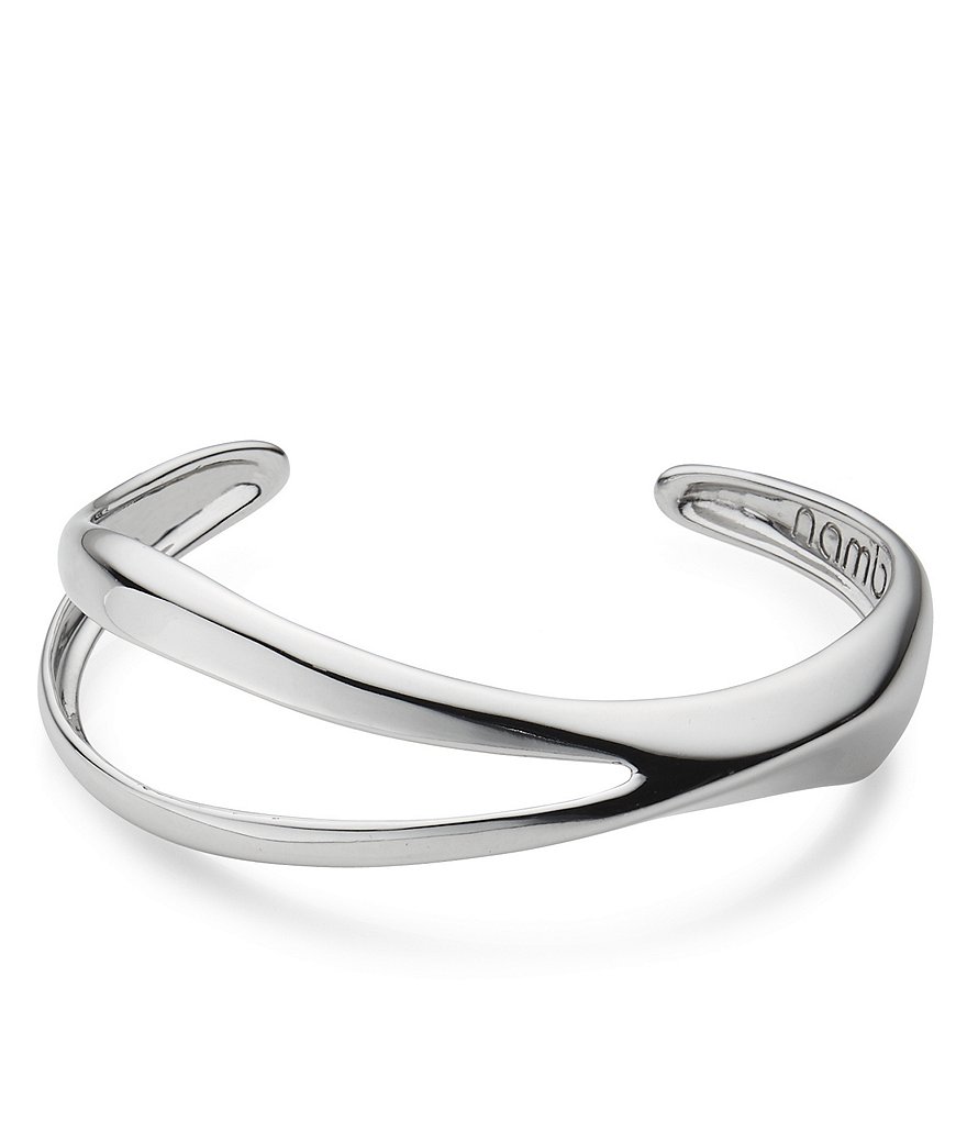 Nambe Split Peak Cuff Bracelet