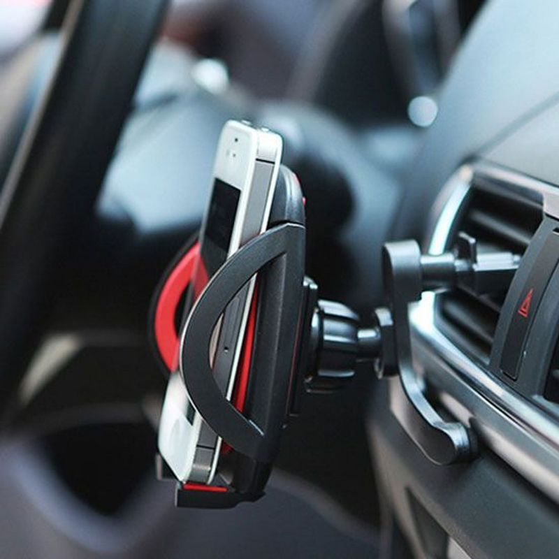 Macally Dashboard and Windshield Suction Cup Phone Mount Holder With Extendable Arm