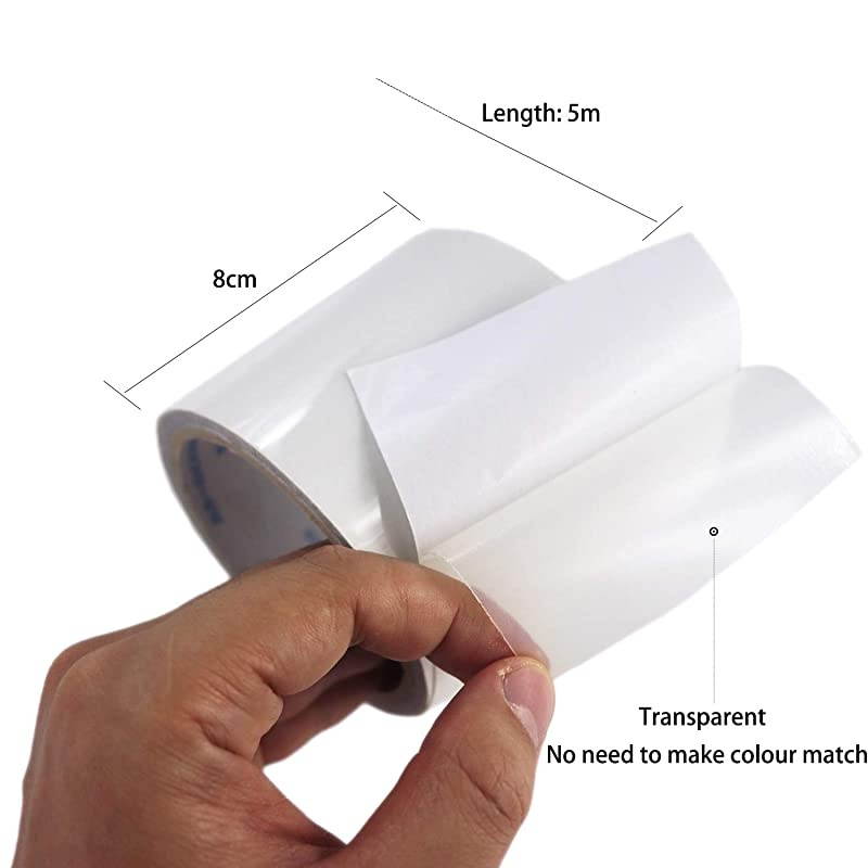 Waterproof Tent Repair Tape Kit Clear Tent Netting Repair KitTenacious Tape Tent Repair for PVC Coated Surface  8cm x 5m