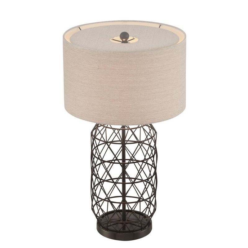 Cassiopeia Table Lamp Black  - Lite Source