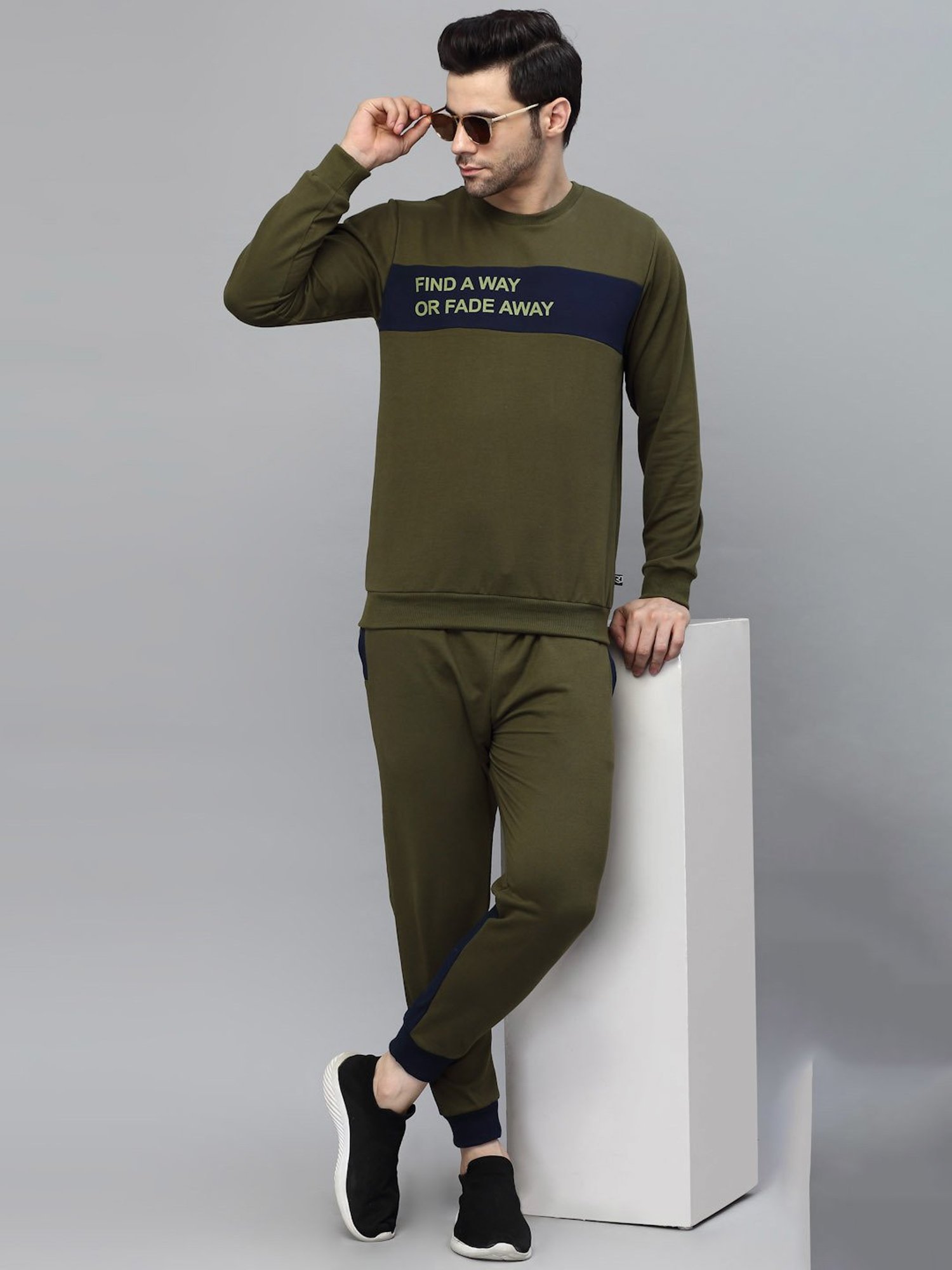 Rigo Green Regular Fit Tracksuit