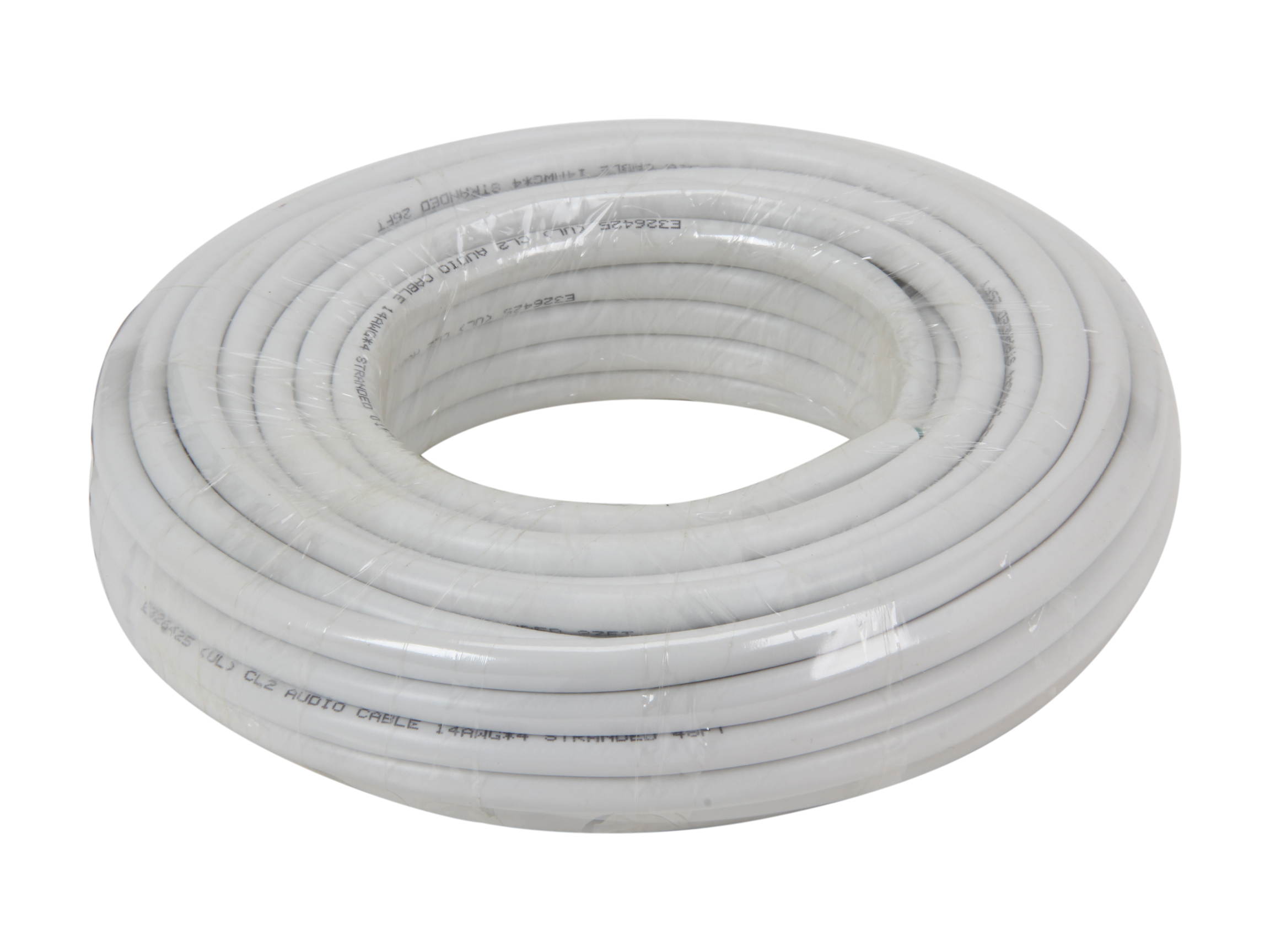 CERTICABLE 12AWG CL2 Rated 2-Conductor Loud Speaker Cable - 100 ft For In-Wall Installation